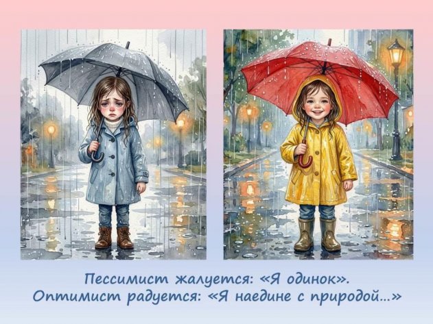 Истории «Оптимизм и пессимизм» Истории «Оптимизм и пессимизм»